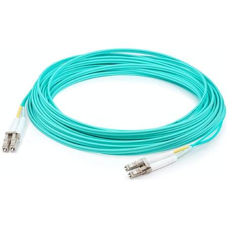 ADD-ON This Is A 100M Lc (Male) To Lc (Male) Aqua Duplex Riser-Rated Fiber ADD-LC-LC-100M5OM4